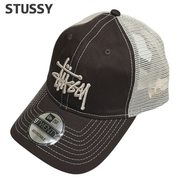 [���ָ���ݥ����5�ܥ����ڡ�����!!] ���� ���ƥ塼���� STUSSY �˥塼���� New Era BASIC TRUCKER 9TWENTY CAP ��å��� ����å� ��� ��ǥ����� ���� �������� ���ȥ꡼�� �����ȥܡ��� ���ȥå�����