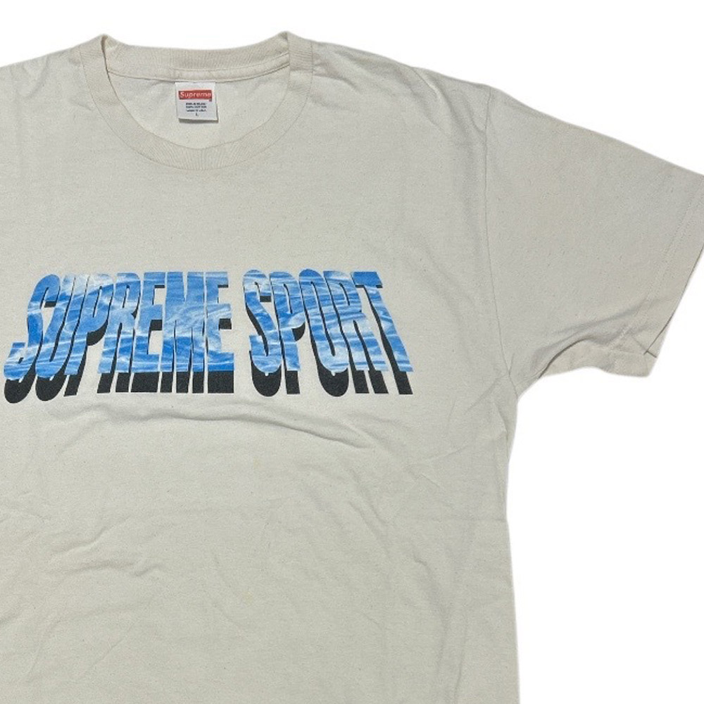 [���ָ���ݥ����5�ܥ����ڡ�����!!] ����ץ꡼�� SUPREME Sport Tee T����� NATURAL ��� L������ ����š�