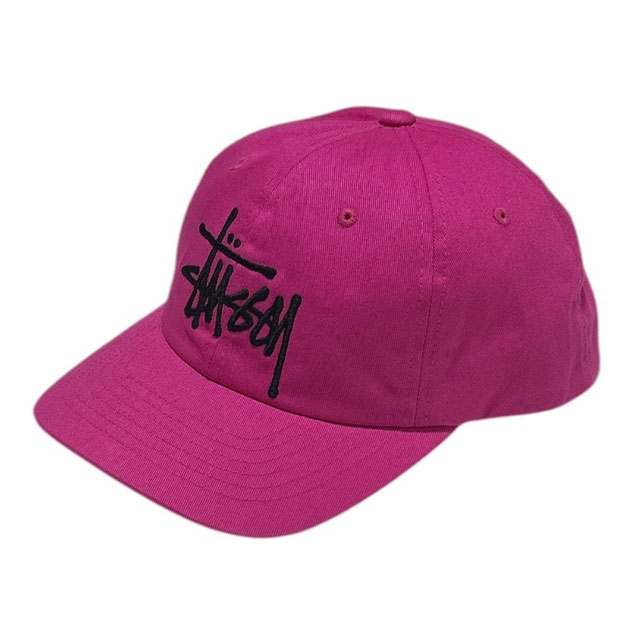 [ָݥ5ܥڡ!!]  ƥ塼 STUSSY BIG BASIC VINTAGE CAP ӥå ١å ơ å PINK  FREE