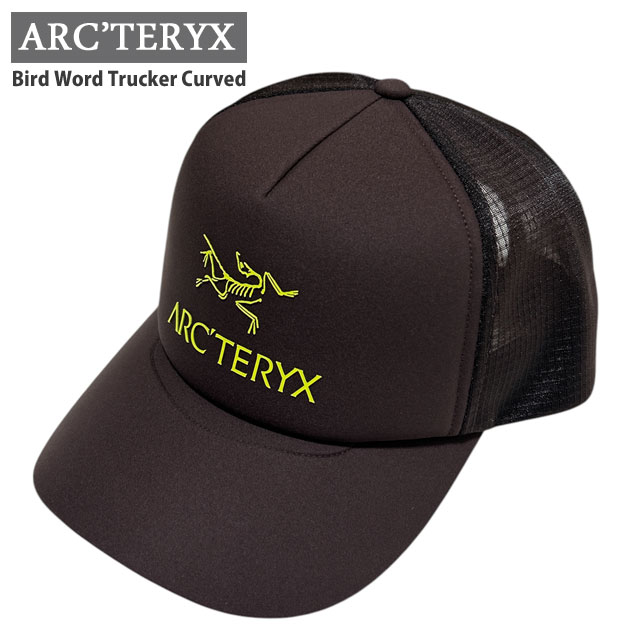 [���ָ���ݥ����5�ܥ����ڡ�����!!] ���� �������ƥꥯ�� ARC'TERYX Bird Word Trucker Curved ����å� ��� ��ǥ����� X000007763 �����ȥɥ� ������ ���饤�ߥ� �л� �̶� �ӥ��ͥ�