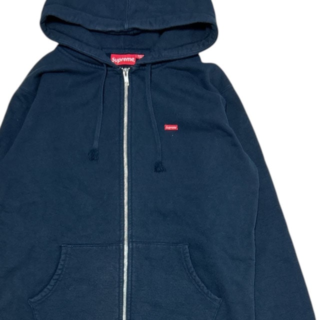 [ָݥ5ܥڡ!!] Supreme Small Box Zip Up Sweatshirt ⡼ܥå å աǥ NAVY  Mš