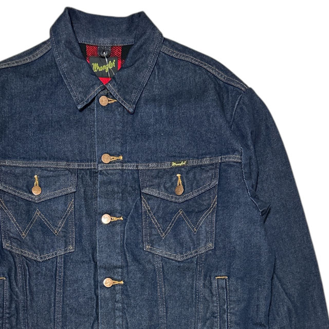 [ָݥ5ܥڡ!!]  拾ޥꥢ WACKO MARIA x 󥰥顼 WRANGLER TRUCKER JACKET TYPE2ȥå 㥱å ǥ˥ INDIGO  L