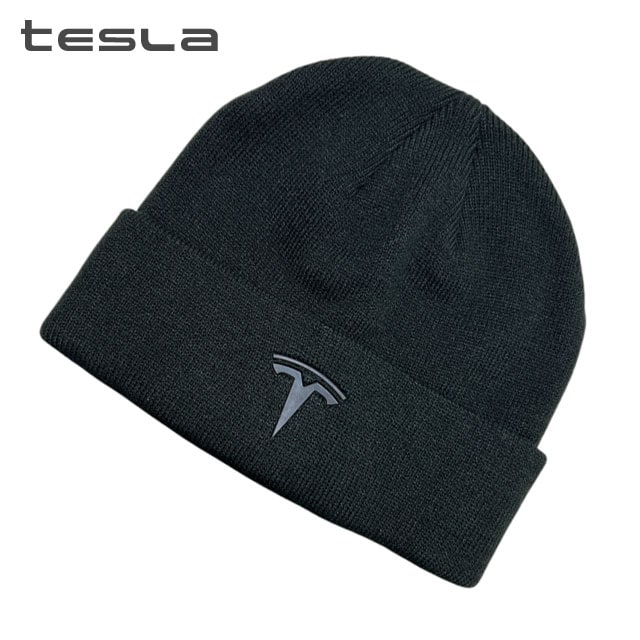 �ڲ��ʸ�ľ���ޤ����� ���� �ƥ��� Tesla T Logo Cuffed Beanie �ӡ��ˡ� �˥åȥ���å� ��� ��ǥ�����