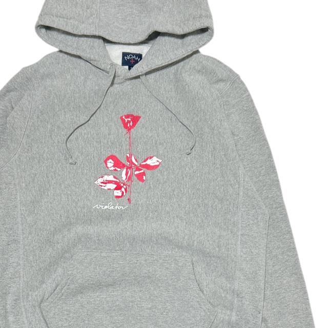 �ڴ��ָ������̲��ʡ�  �Υ� NOAH FLOWER HOODIE �ե� �ա��ǥ��� �ѡ����� GRAY ��� M������ ����š�