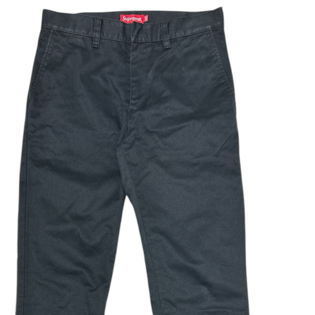 [���ָ���ݥ����5�ܥ����ڡ�����!!] ����ץ꡼�� Supreme Work PANTS ����ѥ�� ���  BLACK 32����������šۥ��� ���Υѥ�