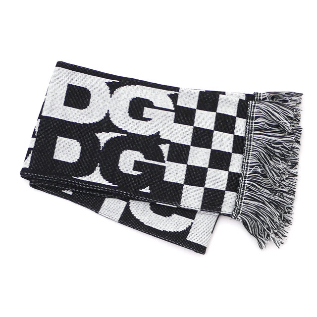 [ָݥ5ܥڡ!!]  CDG COMME des GARCONS KNIT STOLE (ȡ)(ޥե顼) BLACKxWHITE 281-000178-011