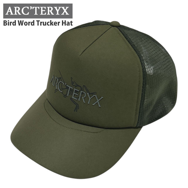 [���ָ���ݥ����5�ܥ����ڡ�����!!] ���� �������ƥꥯ�� ARC'TERYX Bird Word Trucker Hat ����å� ��� ��ǥ����� X000009488 �����ȥɥ� ������ ���饤�ߥ� �л� �̶� �ӥ��ͥ�