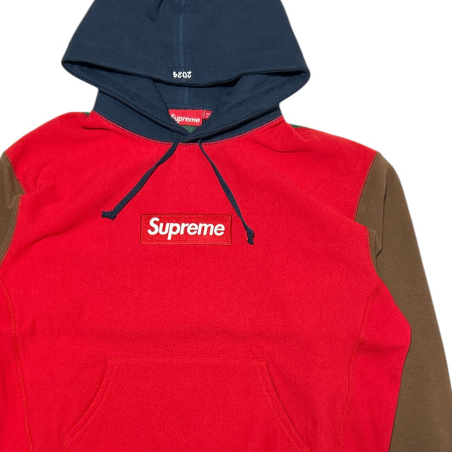 �ڴ��ָ������̲��ʡ�  ���� ����ץ꡼�� Supreme 24FW Box Logo Hooded Sweatshirt �ܥå������� �ա��ǥ��� �������å� �ѡ����� MULTI ��� M������ 2024FW