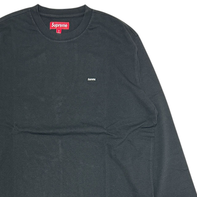 [���ָ���ݥ����5�ܥ����ڡ�����!!] ������/̤���� ����ץ꡼�� SUPREME Small Box L/S Tee ĹµT����� BLACK ��� M������