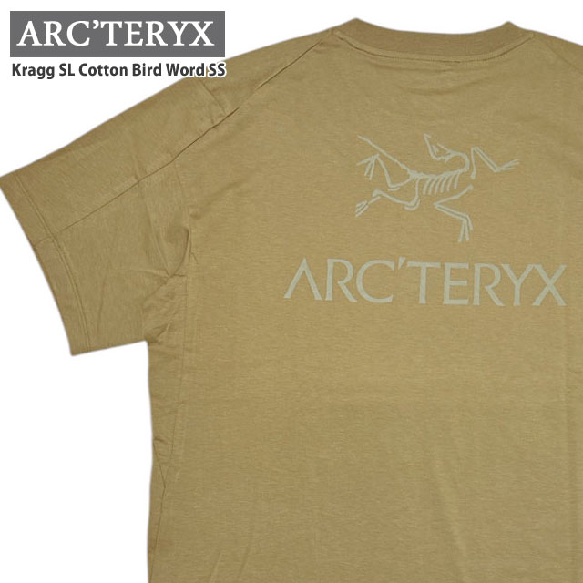 [���ָ���ݥ����5�ܥ����ڡ�����!!] ���� �������ƥꥯ�� ARC'TERYX Kragg SL Cotton Bird Word SS T����� X000009535 ��� ��ǥ����� ���� �����ȥɥ� ������ ���饤�ߥ� �л� �̶� �ӥ��ͥ�
