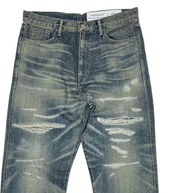 [���ָ���ݥ����5�ܥ����ڡ�����!!] ���� �ͥ��С��եå� NEIGHBORHOOD 24AW SAVAGE DENIM DP BASIC PANTS �ǥ˥� �ѥ�� 242XBNH-PTM08 INDIGO ��� L������ 2024AW