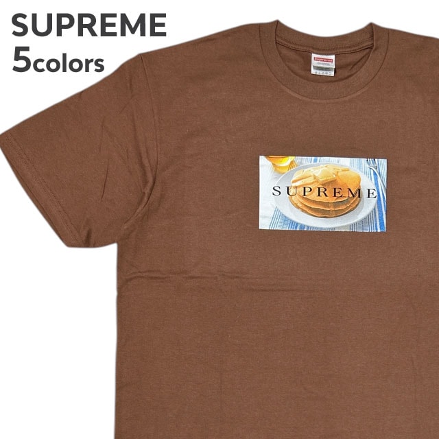 [ָݥ5ܥڡ!!]  ץ꡼ SUPREME 25SS Pancakes Tee ѥ󥱡 T  ǥ 2025SS  ȥ꡼  