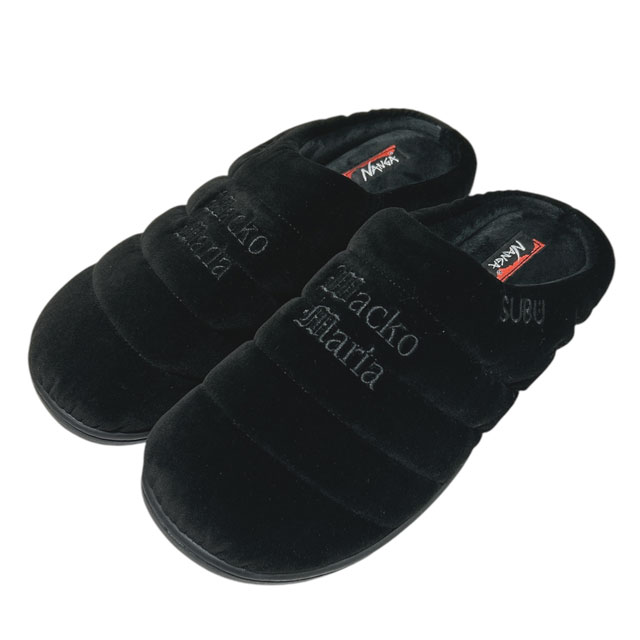 [���ָ���ݥ����5�ܥ����ڡ�����!!] ������/̤���� �拾�ޥꥢ WACKO MARIA x NANGA x SUBU AURORA WINTER SANDAL �����󥿡� ������� BLACK ��� 2(26-27.5cm)