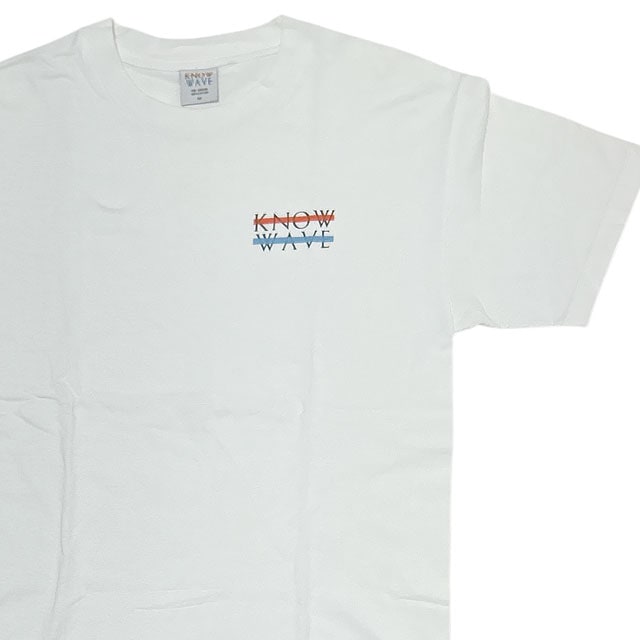 [���ָ���ݥ����5�ܥ����ڡ�����!!] �Ρ��������� KNOW WAVE Heart Logo T-Shirt T����� WHITE ��� M������ ����š�TEE