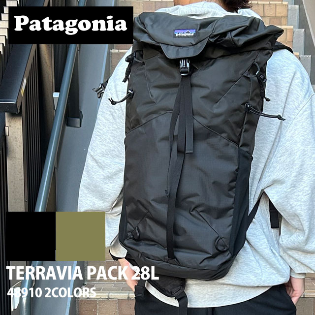 新品 パタゴニア Patagonia TERRAVIA PACK 28L テラヴィア パック バックパック 48910 バックパック アウトドア キャンプ サーフ 海 山 グッズ 価格見直しました】 新品 パタゴニア Patagonia TERRAVIA PACK 28L