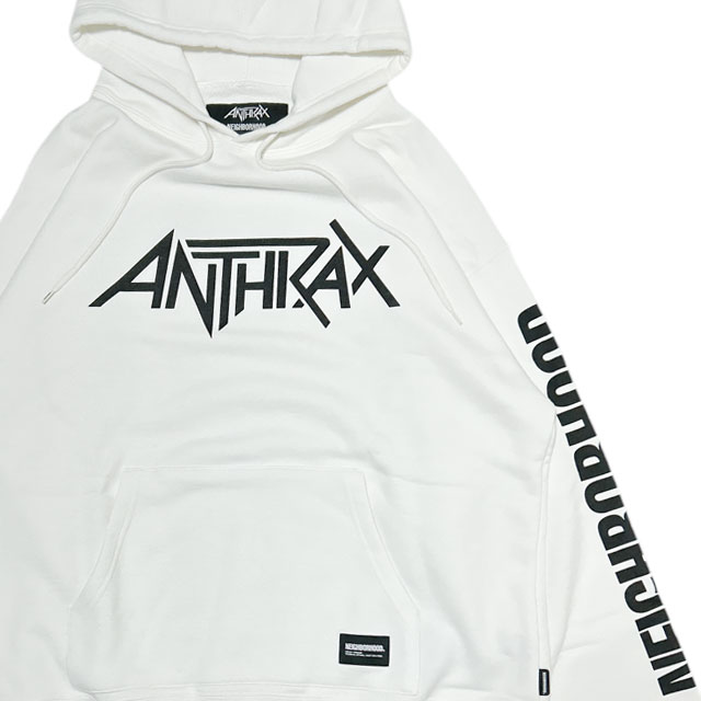 [���ָ���ݥ����5�ܥ����ڡ�����!!] ���� �ͥ��С��եå� NEIGHBORHOOD 23AW NH �� ANTHRAX. SWEATPARKA LS-2  ���󥹥�å��� �������å� �ѡ����� 232UWNH-CSM02S WHITE ��� L������ 2023AW