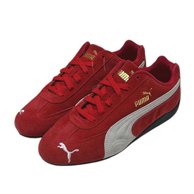 [���ָ���ݥ����5�ܥ����ڡ�����!!] ���� �ס��� PUMA SPEEDCAT OG 398846-02 PUMA RED-PUMA WHITE ��� 27.5cm