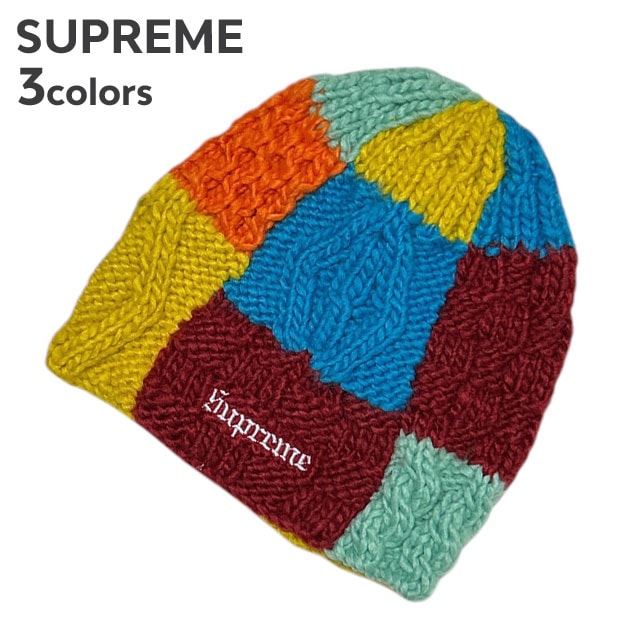 [ָݥ5ܥڡ!!]  ץ꡼ SUPREME 25SS Block Knit Beanie ӡˡ  ǥ 2025SS  ȥ꡼  