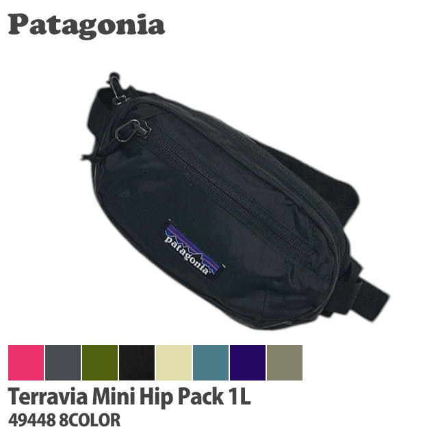 [���ָ���ݥ����5�ܥ����ڡ�����!!] ���� �ѥ����˥� Patagonia Terravia Mini Hip Pack 1L �ƥ������ �ߥ� �ҥå� �ѥå� �������ȥХå� 49448 ��� ��ǥ����� �����ȥɥ� ������ ������ �� �� ����