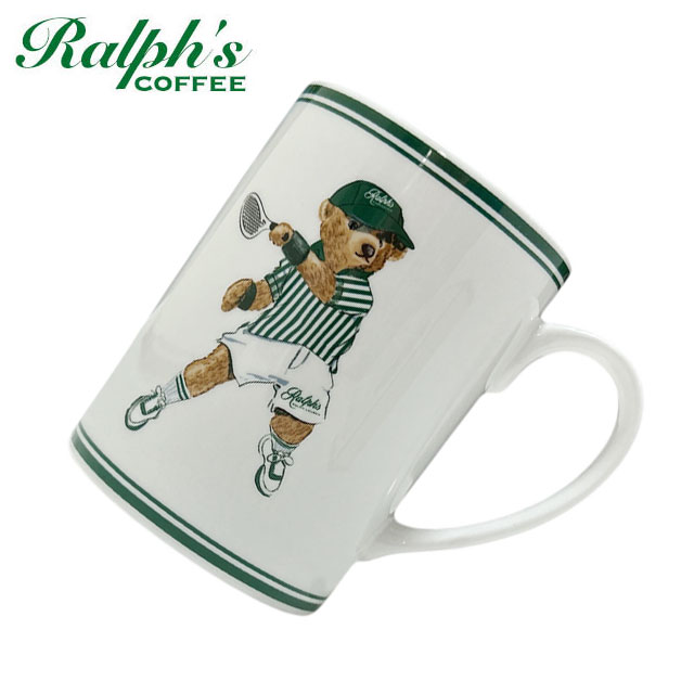 [ָݥ5ܥڡ!!]  ե ҡ Ralph's Coffee TENNIS POLO BEAR MUG CUP ޥå  ǥ  ݥ ե POLO RALPH LAUREN