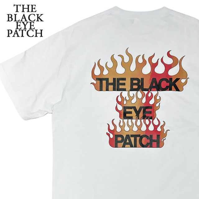 [ָݥ5ܥڡ!!]  ֥åѥå BlackEyePatch NAME IN FLAMES TEE T  ǥ  ֥å ѥå BLACK EYE PATCH