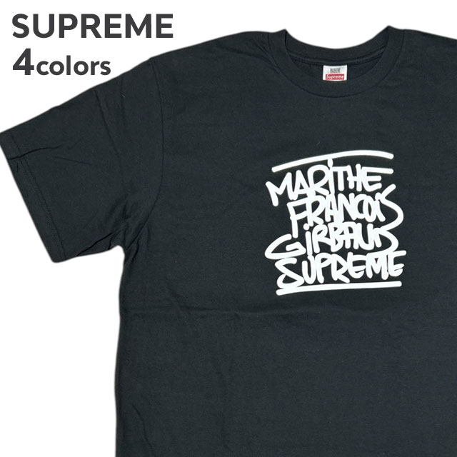 [���ָ���ݥ����5�ܥ����ڡ�����!!] ���� ����ץ꡼�� SUPREME x �ޥ�ƥե�󥽥兩��ܡ� Marithe + Francois Girbaud T-shirt T����� ��� ��ǥ����� ���� ���ȥ꡼�� �������� ����������