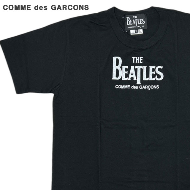 [ָݥ5ܥڡ!!]  ӡȥ륺 ǥ륽 THE BEATLES COMME des GARCONS The Beatles Logo Tee T  ǥ