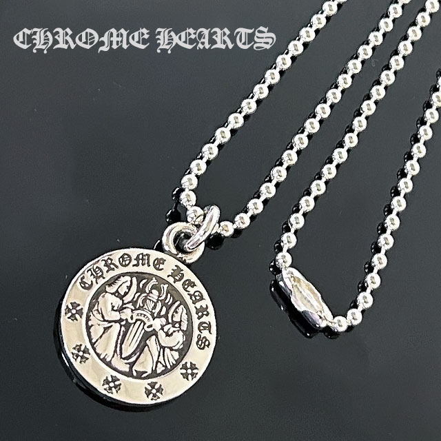 ʼ谷Ź [ָݥ5ܥڡ!!]  ϡ CHROME HEARTS ANGEL MEDAL V2 CH PLSES 󥸥 ڥȥȥå ܡ° ͥå쥹 С ꡼ 奨꡼  ǥ С925  ǰ ץ쥼 ե