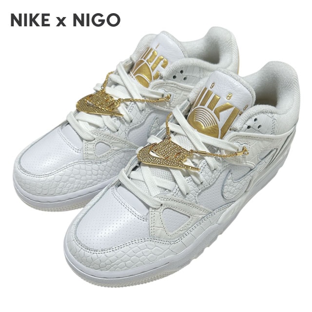 [ָݥ5ܥڡ!!]  ʥ NIKE x ˥ NIGO AIR FORCE 3 LOW SP  ե 3 HF7630-100  ǥ  ҥ塼ޥᥤ HUMAN MADE