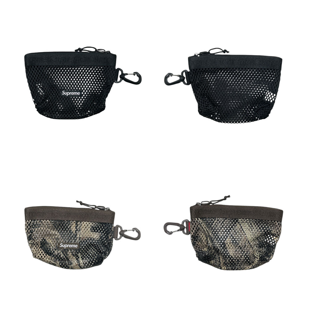 Supreme 25ss Mesh Mini Pouch Black ポーチ 完全未開封】supreme Mesh Mini Pouch Black｜Yahoo!フリマ（旧