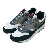[ָݥ5ܥڡ!!] ʥ NIKE AIR MAX 1 PRM ޥå1 WHITE/SLATE BLUE-BLACK FJ0698-100  29.0cm Escapeš