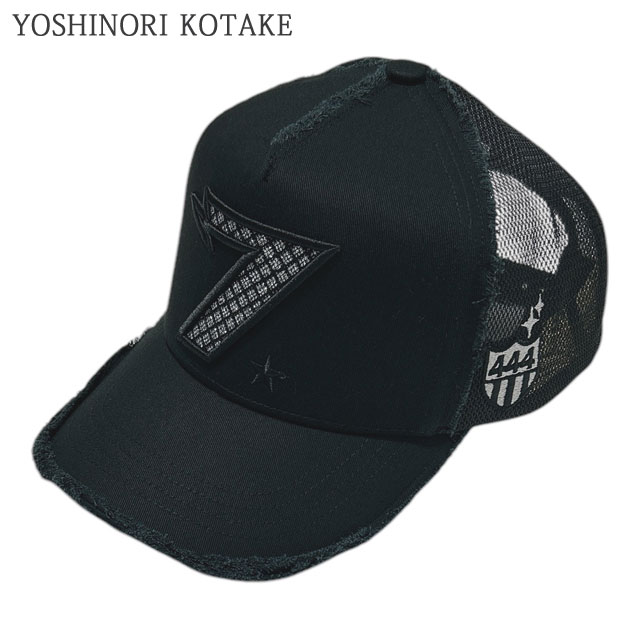 [ָݥ5ܥڡ!!]  襷Υꥳ YOSHINORI KOTAKE 7 LOGO LAME MESH CAP  å å  ǥ  ȥå