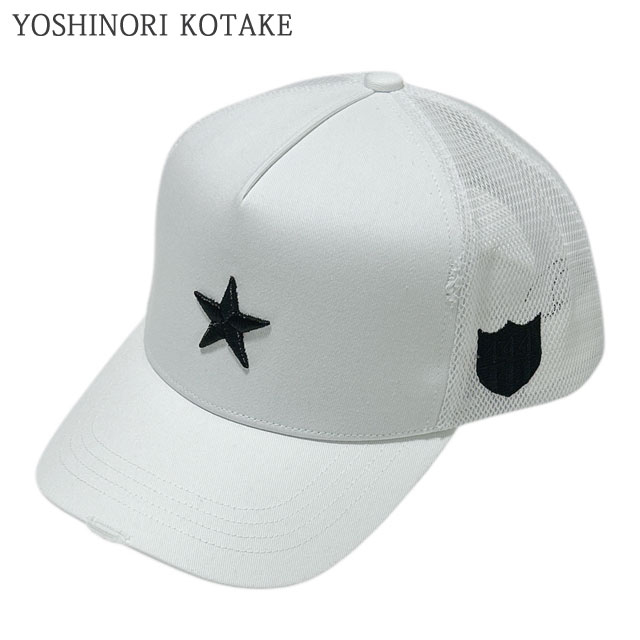 [ָݥ5ܥڡ!!]  襷Υꥳ YOSHINORI KOTAKE SMALL STAR LOGO MESH CAP  å å  ǥ  ȥå