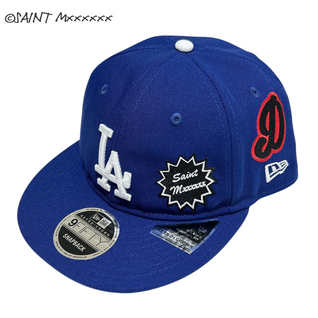 [ָݥ5ܥڡ!!]   ޥ SAINT MICHAEL x NEW ERA ˥塼 DODGERS NE CAP ɥ㡼 å  ǥ SAINT Mxxxxxx 