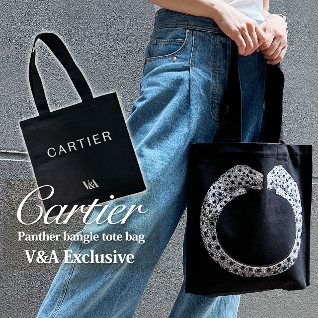  ƥ Cartier Ѵ V&A Panther Bangle Tote Bag ȡȥХå  ǥ  ѥơ Х󥰥 ȥꥢɥСʪ  ̤ȯ  ѹ Made in UK ˥ååȥ