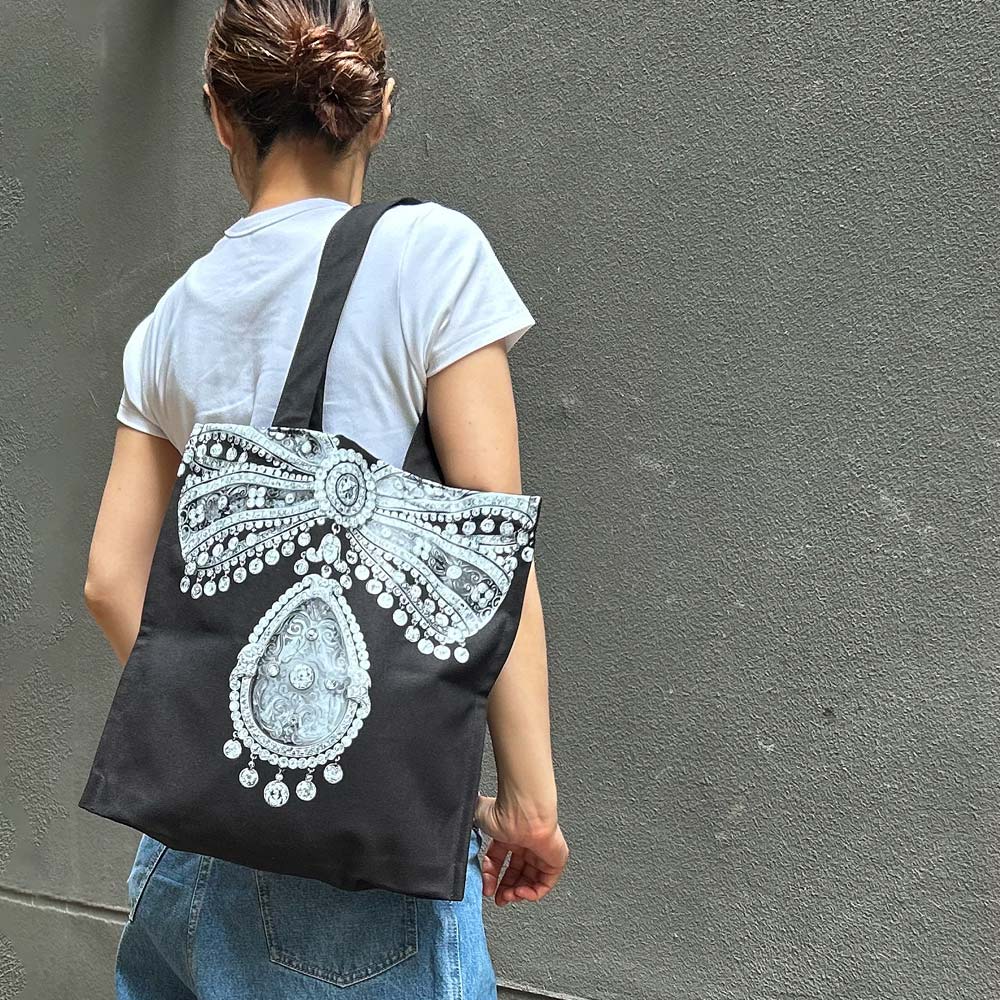 V&A 美術館 カルティエ展 CARTIER 限定トートバッグ ブローチ 楽天市場 | 海外ブランドセレクト OC - カルティエ展限定トート