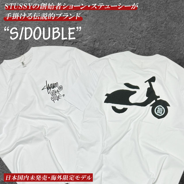 [ָݥ5ܥڡ!!] ܹ̤ȯ䡦  ֥ S/DOUBLE Ultra Glide TEE T   SHAWN STUSSY 硼 ƥ塼