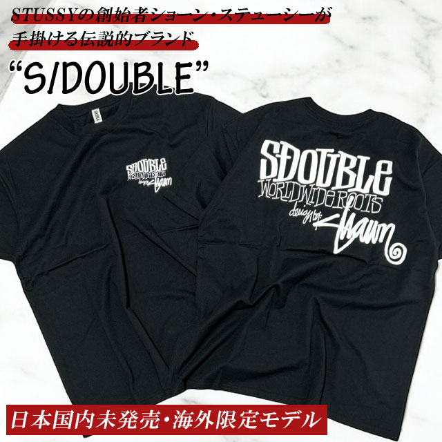 [ָݥ5ܥڡ!!] ܹ̤ȯ䡦  ֥ S/DOUBLE World Wide Roots TEE T   SHAWN STUSSY 硼 ƥ塼