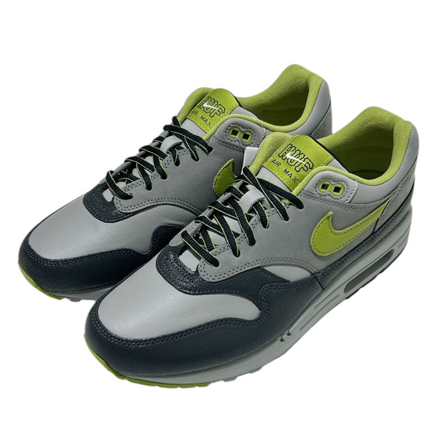 [ָݥ5ܥڡ!!]  ʥ NIKE x ϥ HUF AIR MAX 1 SP ޥå1 HF3713-002 ANTHRACITE/PEAR-MEDIUM GREY  28.0cm