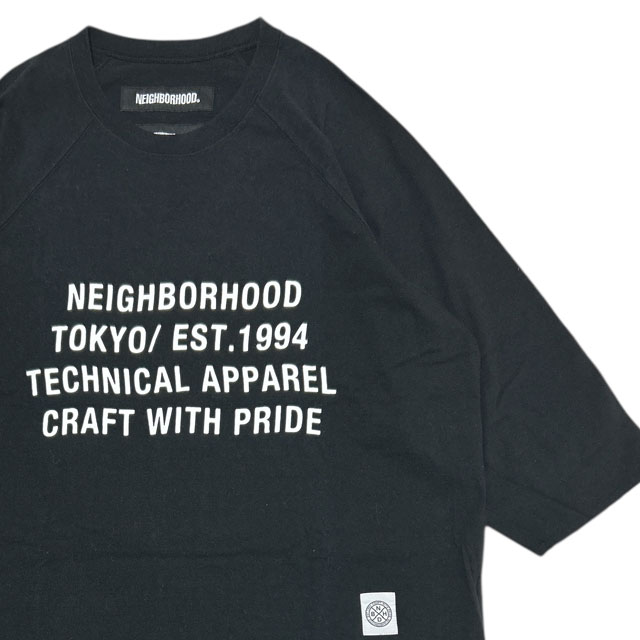 [ָݥ5ܥڡ!!] ͥСեå NEIGHBORHOOD BD/C-CREW.3Q ʬµåȥ 201UNNH-CSM04 BLACK  Sš