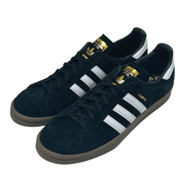 [ָݥ5ܥڡ!!]  ǥ adidas x ե꡼ȥ FREAKS STORE CAMPUS 80S IH0386 BLACK/WHITE/GUM  28.5cm