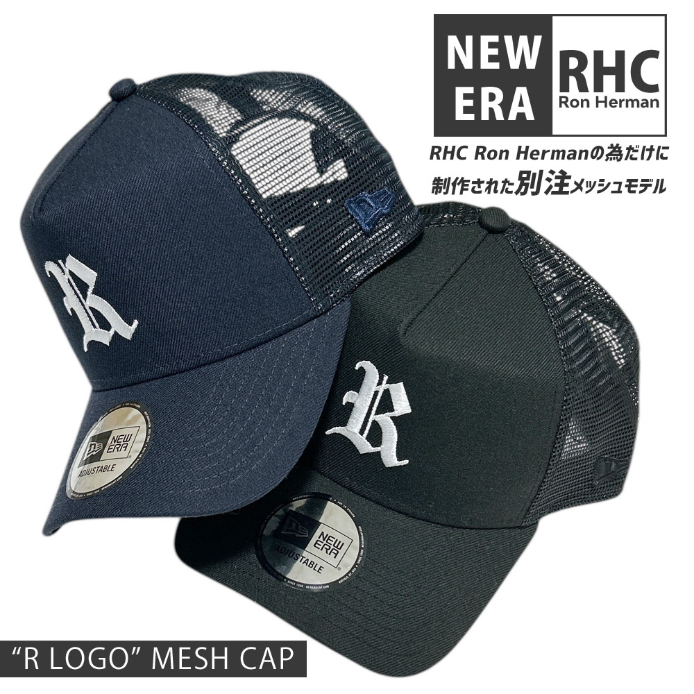 [ָݥ5ܥڡ!!]  ϡޥ RHC Ron Herman x ˥塼 NEW ERA R LOGO MESH CAP å å  ǥ  ӡ  ᥫ ե ץ쥼