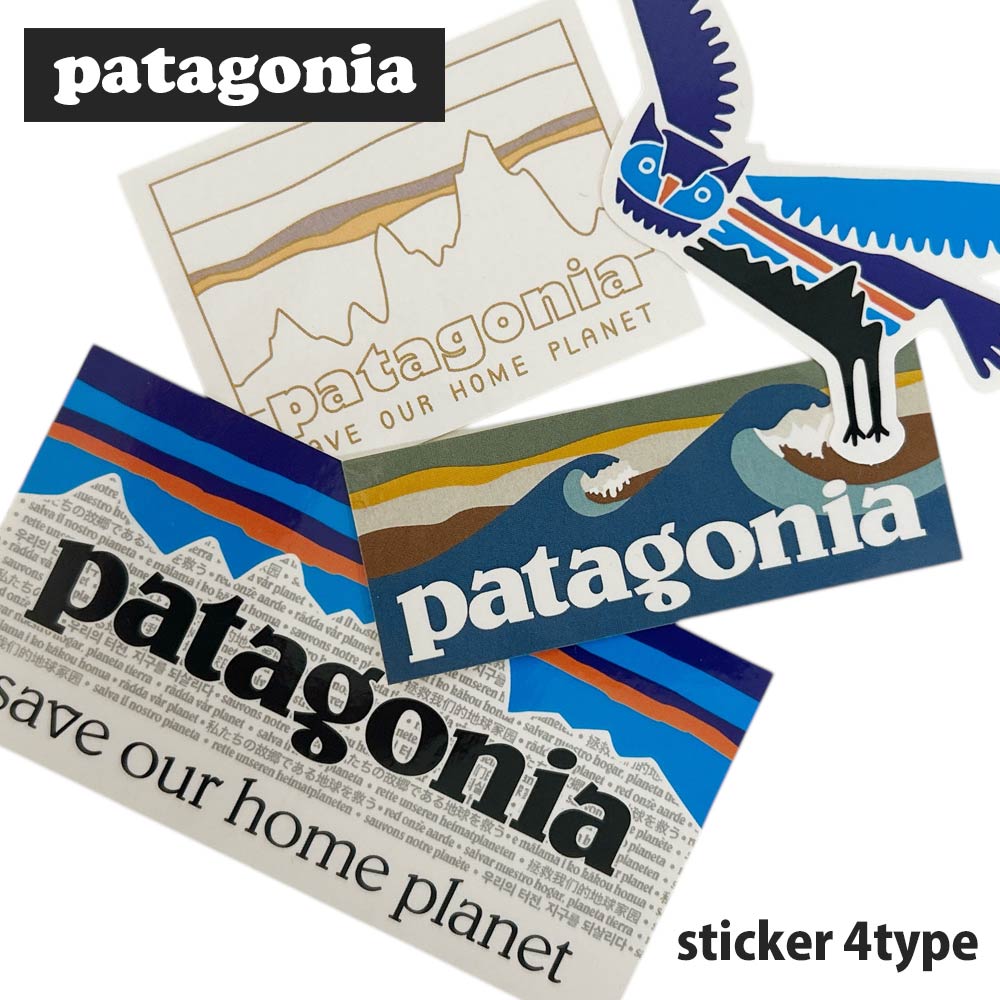 [ָݥ5ܥڡ!!]  ѥ˥ Patagonia STICKER ƥå  ǥ ȥɥ     290006283 290006284 290006285