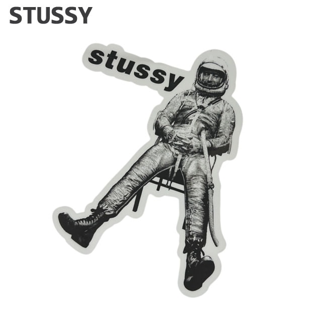 [ָݥ5ܥڡ!!]  ƥ塼 STUSSY ASTRONAUT STICKER ƥå  ǥ   ȥ꡼ ȥܡ ȥå ȥ 塼