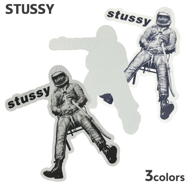 [ָݥ5ܥڡ!!]  ƥ塼 STUSSY ASTRONAUT STICKER ƥå  ǥ  ȥ꡼ ȥܡ ȥå ȥ 塼
