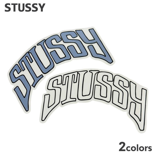 [ָݥ5ܥڡ!!]  ƥ塼 STUSSY ARCHED STICKER ƥå  ǥ   ȥ꡼ ȥܡ ȥå ȥ 塼