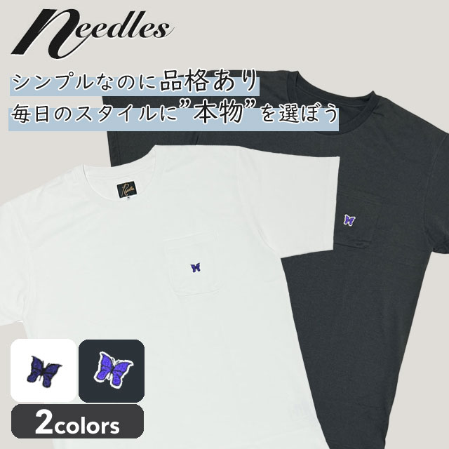 [ָݥ5ܥڡ!!]  ˡɥ륺 NEEDLES S/S Crew Neck Tee ݥå T  ǥ  ˡɥ륹 ѥԥ ĳ ɽ QV362A
