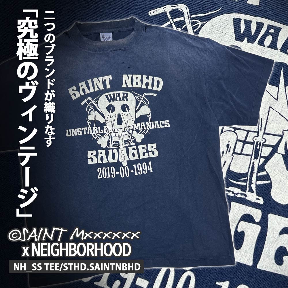 [ָݥ5ܥڡ!!]   ޥ SAINT MICHAEL x ͥСեå NEIGHBORHOOD NH_SS TEE/STHD.SAINTNBHD T ơù   SM-HR8-0000-C71 SAINT Mxxxxxx 