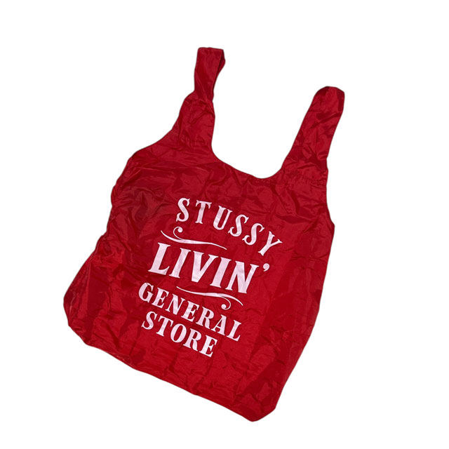 [ָݥ5ܥڡ!!] /̤ ƥ塼 STUSSY Livin' General Store Chico Bag Tote ȡ Хå RED FREE 