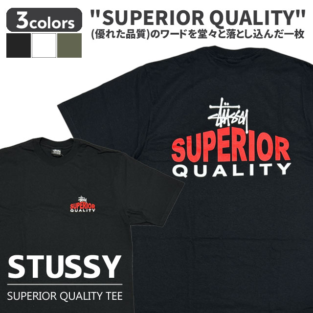 [ָݥ5ܥڡ!!]  ƥ塼 STUSSY SUPERIOR QUALITY TEE T  ǥ   ȥ꡼ ȥܡ ȥå ȥ 塼